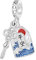 GNOCE Pendentif à Breloque Amulette Porte-Bonheur Ukiyo-e Pendentif Fleur De Cerisier En Argent Sterling 925 Perles Breloques Pour Femmes Et Filles Bijoux Cadeau (Noeud chinois double)