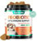 Carmelie Probiotics for Dogs, 200 Soft Chews Digestive Probiotics & Enzymes for Gut Health with Pumpkin, Fibre for Dogs Anti Diarrhea, Upset Stomach, Gas Relief, Itchy Skin & Immune Support (Chicken)