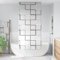 Duschrollo 100x240 cm Stoffbreite 96 cm, Xichuzi Spritzschutz Für Badewanne, Duschvorhang Badewanne, Badewanne Vorhang, Duschvorhang Rollo - 4014924