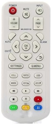 Genuine Replacement Remote Control Compatible with LG MKJ50025109 - PH150G PH510P PH510PG PH550G HD Ready Mini Projector