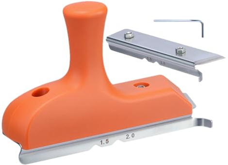 Raboteuse À Bande De Bord - Rabot à Bordure Manuel pour Ébavurage - Outil Manuel De Précision Pour Angles Courbes Biseautés Placage Pvc Abs