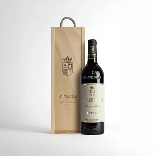 Matarromera Reserva Vino Tinto D.O. Ribera del Duero 75 cl Caja Madera | 100% Tempranillo · 93 pts Peñín · 97 pts Gourmets · Medalla de Oro Berliner · Ideal para regalo