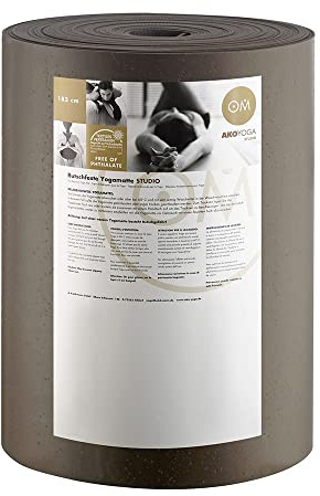 Yogabox Yogamatte 20 m Rolle - Breite 80 cm - Stärke 4.5 mm, stone