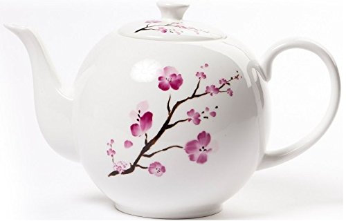 Shamila® Teekanne 1,2l Cherry Blossom Bone China