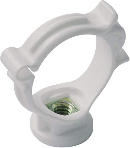 collier monobloc - diamètre 50 mm - blanc - nicoll cm50bl