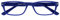 I NEED YOU Lesebrille Feeling, +1.50 Dioptrien, blau