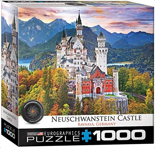 EuroGraphics 8000-0946 - Schloss Neuschwanstein (Small Box) - 1000 Teile Puzzle