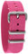 Pacific Time Uhrenarmband Nylon 16 mm bunt atmungsaktiv waschbar Kinder Sport Wechselarmband (rosa) 10002