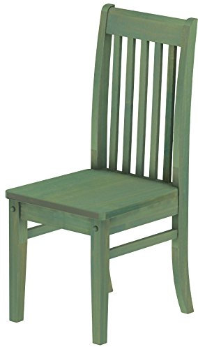 2X Esszimmerstuhl Classico Bambus mintgruen - Holzstuhl Klassik Pinie Massivholz Echtholz - Variante & Farbe wählbar - Stuhl Holz Wohnzimmerstuhl Lehnenstuhl Lehne Küchenstuhl Brasilmöbel