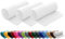wometo 3er Set Polar Fleecedecke oekoTex 130x160 ca. 400g mit Anti-Pilling und Kettelrand weiß