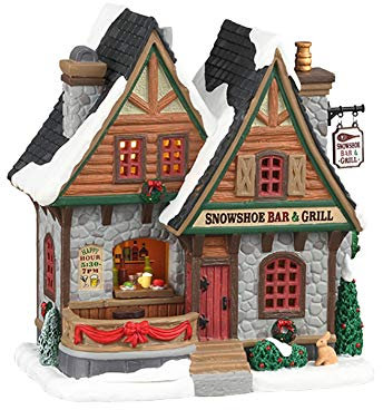 Lemax - Snowshoe Bar & Grill 05624 Hütte Weihnachtsdorf Winterdorf