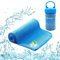 YQXCC Cooling Towel (120x30 cm) - Soft Breathable Chilly Towel, Microfibre Cool Towel for Yoga, Golf, Gym, Camping, Running, Workout & More Activities