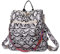 Ergocar Damen Mode PU Leder Rucksack, Wasserdichte Damenrucksack mit Abnehmbarem und Verstellbarem Schultergurt, Hohe Kapazität Reiserucksack für Frauen mit Mehrere Taschen, handtasche für Mädchen