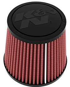 K&N Luftfilter Universal Oval/Konisch 60mm Flansch, 113mm x 132mm Untendurchmesser, 84mm x 89mm Obendurchmesser, 112mm Höhe (RU-70032)