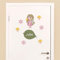 Klebekerlchen® Türaufkleber personalisiert mit Name – Wandtattoo Kinderzimmer & Babyzimmer deko – selbstklebende Wandsticker - Rosa Fee