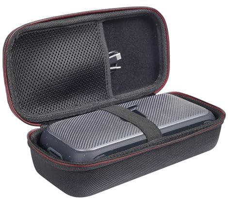 Case for Soundcore Motion 300 Wireless Hi-Res Portable Speaker, Protective Storage Travel Carrying case suitable for Soundcore Motion 300 (only Case） (Black-Black)