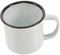 Ciieeo Taza de Esmalte de imitación Tazas de café de cerámica Tazas de té de cerámica Taza de expreso Copa de casa Taza para Beber Agua Antiguo Taza de café vajilla Taza Creativa
