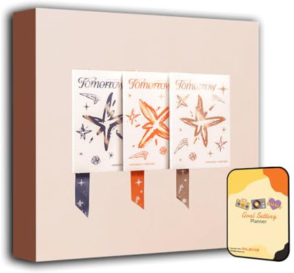 TXT Album - minisode 3: TOMORROW Ethereal + Romantic + Promise Full Album Set+Pre Order Benefits+BolsVos Exclusive K-POP Giveaways Package