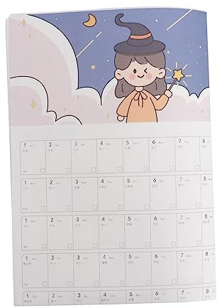 COHEALI 1 Stück 2021 Studienplan 2021 Tagesplan Zeitplan Wandkalender Papierkalender 2021 Memokalender Wandkalender Planer Zeitplanung Wandkalender Wandkalender 2021