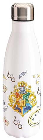 ABYSTYLE - HARRY POTTER Bouteille d'eau Symboles de Poudlard