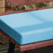 Wasserdichtes Outdoor-Bankkissen für Gartenmöbel, rutschfeste Unterlage für Terrasse, Schaukel, Innensofa und Fenster, 2-/3-/4-Sitzer-Ersatzpolster (Blau, 80 x 40 x 5 cm)