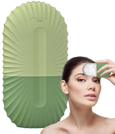 Ungtyb Ice Face Roller | Kühlender wiederverwendbarer Glow Cube Eisroller für Gesicht, Silikon-Schönheitsroller für Schwellungen, Augen und Nacken, natürliche Pflege, hellt die Haut auf