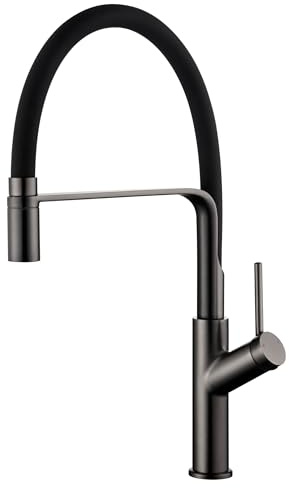 IMEX GCE022/BGM SENA Grifería De Cocina Color Black Gun Metal