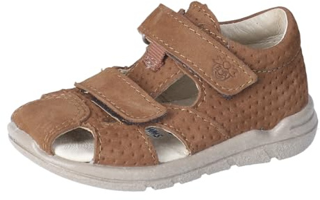 RICOSTA Mädchen und Jungen Low-Top Sneaker Kasi, Kinder Lauflernschuhe, Weite: MITTEL, Sportschuhe, Freizeitschuhe, Turnschuhe, Caramel (260), 25 EU