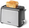Tristar Edelstahlstahl-Toaster, 2 Scheiben Kapazität, 800W, 7 Bräunungsstufen, Auftauen- und Aufwärmfunktion, Automatische Abschaltung, Leicht zu Reinigen, Abnehmbare Krümelschublade, BR-1058