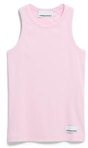 ARMEDANGELS Damen RIPP-Top aus Bio-Baumwoll Mix KANITAA Fitted Peony