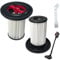 Beaufan 2 Pack HEPA Filters with 1 Cleaning Brush Filter Set Compatible with Bosch Unlimited Gen 2 Series 8 Vacuum Cleaner 12036642, 12023349, 12023350, BBS and BCS Series