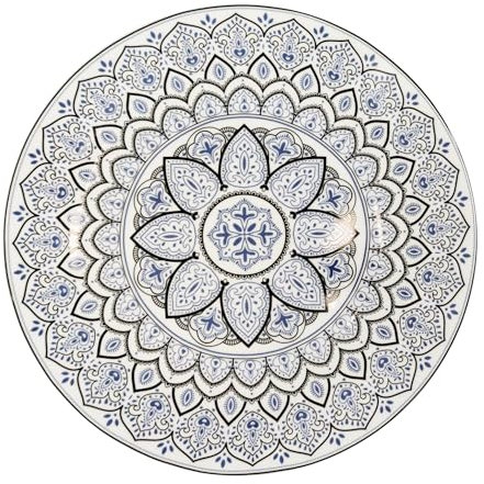 Santa Clara Jaipur - Plato plano (27 cm, 6 piezas)
