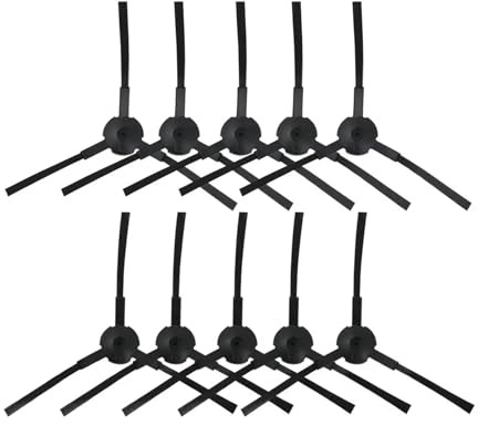 PNESHGTT Seitenbürste for Saugroboter, HEPA-Filter, Wischtücher und Putzlappen, kompatibel mit Easy Home RVC 5000, Ersatzteile, Bürsten, Reinigungstuch(Dark Khaki)