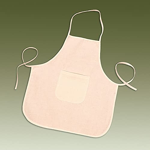 Knorr Prandell 45 x 50 cm Baumwolle Schürze mit Tasche, Natur