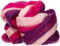 Rayher Hobby 5366300 Merino-Kammzug multicolor, Pink/Lila-Töne, 50 g im Band, fein, 21 mic, Filzwolle, Merinowolle, Kammzug, 100% Schafschurwolle zum Filzen