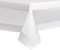 Damast Tischdecke Größe wählbar - Gastro Edition Weiss Eckig 140 x 240 cm Tischdecke mit Atlaskante aus 100% Baumwolle