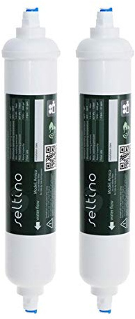 Amico 2X Seltino geeignet für Samsung HAFEX/EXP DA29-10105J kompatibel mit Externer Kühlschrank Wasserfilter, passend zu LG, Daewoo, Bosch, Siemens und Others