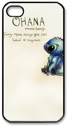 Cute Carton Ohana Iphone 4 4s Case Hard Plastic for Iphone 4 4s Case
