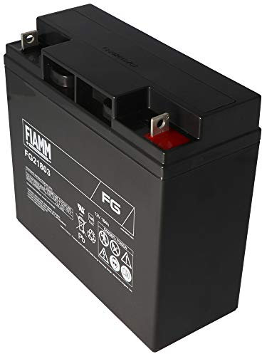FIAMM Batteria al piombo ricaricabile FG21803, 12 V, piombo acido [batteria al piombo]