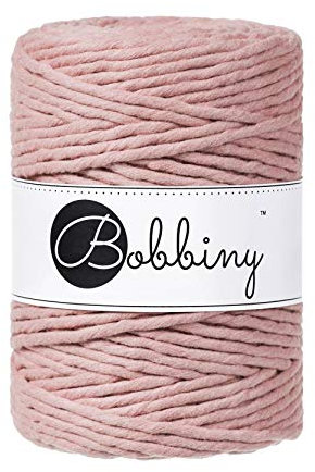 Bobbiny Macrame Cords 5mm - 100m Wahl (Blush)