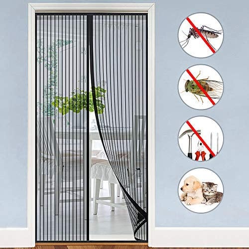 ZANZARIERA PROMO MAGNETICA NERA 120X240
