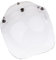 Almencla Universal Bubble 3 Snap Motorradhelm Visier Up Face Lens Plain - 3
