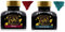 Diamine - 80ml Fountain Pen Ink 2 Pack - Oxblood & Aurora Borealis