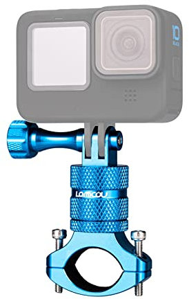 Lammcou Action Kamera Fahrrad Halterung für Go Pro, Metall Fahrrad Lenkerhalterung Befestigung für Hero 13 12 11 10 9 8 7 Max Yi Insta-360 X3 X2 Actioncam Rohr Stange Halter Bike Handlebar Mount