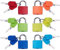 LATRAT 6 pz Mini Lucchetto per Bagaglio, Multicolore Lucchetto Valigia con 2 chiavi per Bagaglio, Valigia Piccolo Lucchetto Chiave per Viaggio Valigia Scuola Borsa Del Computer Portatile Colore