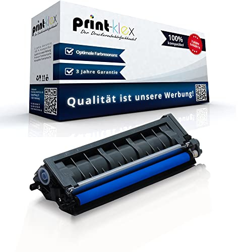 Print-Klex Recycelte XL Tonerkartusche kompatibel für Brother MFC 9460 CDN MFC 9465 CDN MFC 9560 CDW MFC 9970 CDW TN325C TN 325C TN-325C TN 325 C Cyan Blau - Office Print Serie