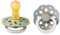 BIBS Boheme Glow Schnuller 2er-Pack. BPA-frei. Leuchtet im Dunkeln., Kirschform Nippel. Naturkautschuk/Latex, Hergestellt in Dänemark. 6-18 Monate (2er Pack), Sage Glow/Cloud Glow