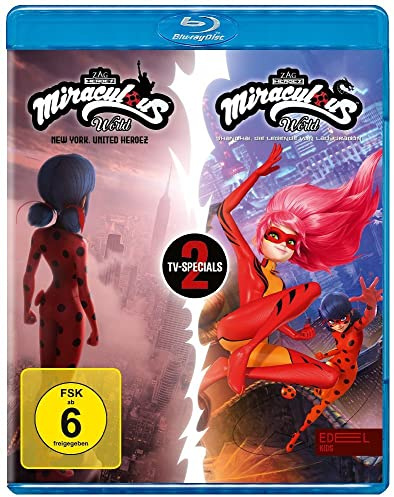 Miraculous World - New York - United Heroez und Shanghai - Die Legende von Ladydragon - Die Blu-ray zu den TV-Specials