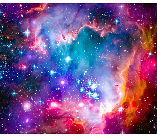 murando - Fototapete selbstklebend Abstrakt, 343x256 cm, Schlafzimmer | Selbstklebend ohne Kleister, Full HD Druck, ideal fürs Wohn- oder Schlafzimmer, schnelle Montage, lichtbeständig, geruchsfrei