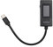 CENPEK USB C Tester Meter Type-C Current Meter 4-30V 0-6.5A PD QC USB Power Meter Capacity Voltage Tester (Black)